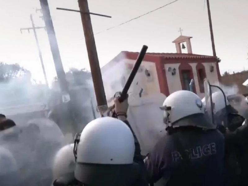 Επίθεση με χημικά σε αγρότες