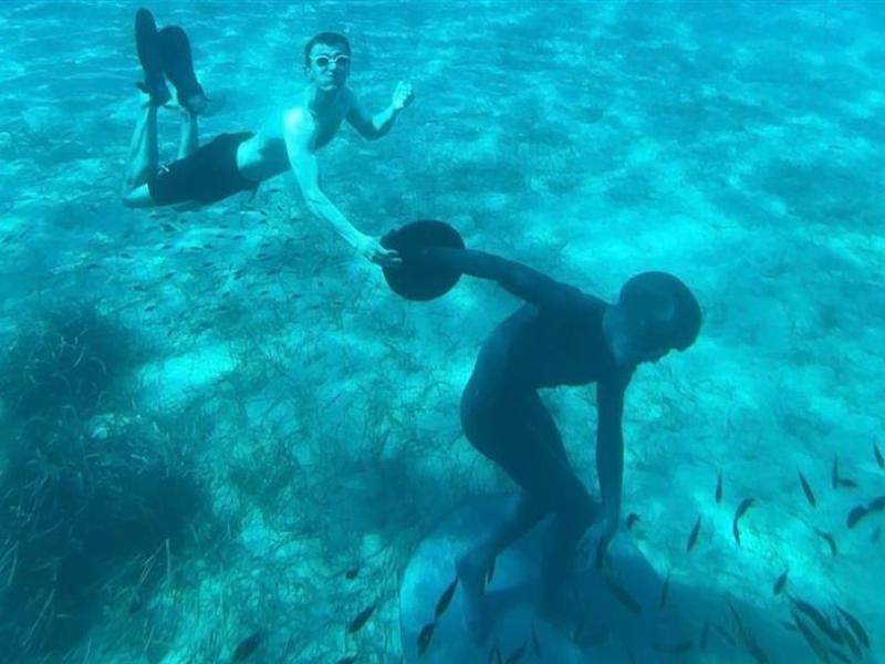 Χαλκιδική: Φαρσέρ βύθισε άγαλμα