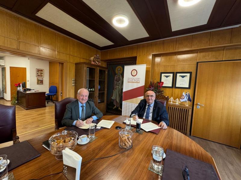 Μνημόνιο συνεργασίας της διαΝΕΟσις με το Πανεπιστήμιο Πατρών