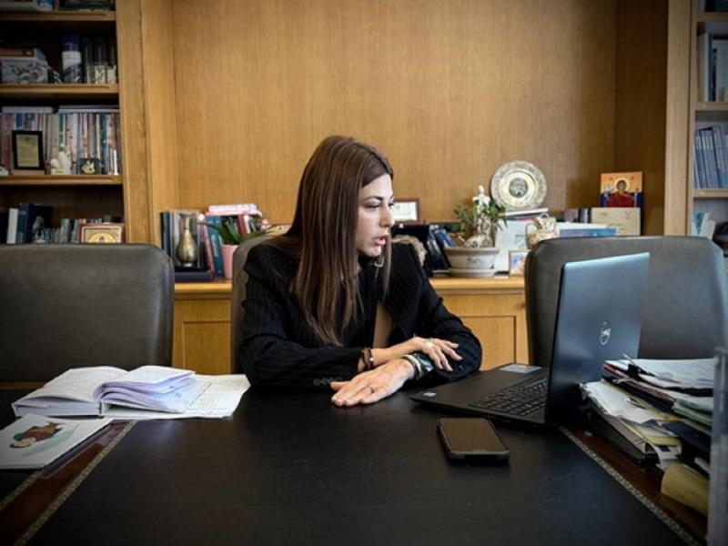 Τηλεδιάσκεψη της Σοφίας Ζαχαράκη, με τους Διευθυντές των Μουσικών Σχολείων της χώρας - Ενίσχυση των σχολείων με νέα μουσικά όργανα – Προτάσεις για ενίσχυση της λειτουργίας τους