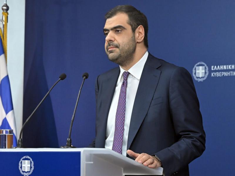 Ο κυβερνητικός εκπρόσωπος Παύλος Μαρινάκης