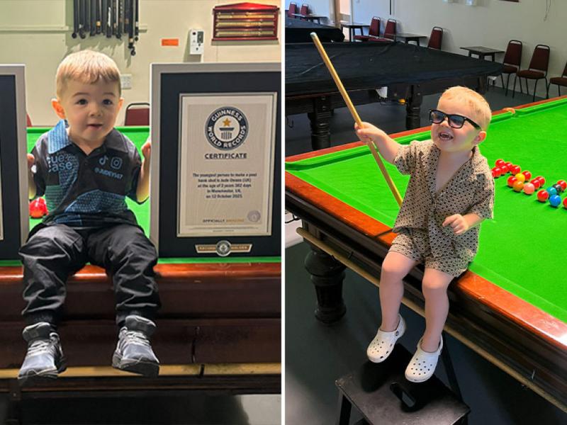 Μπόμπιρας έκανε ρεκόρ Γκίνες στο μπιλιάρδο