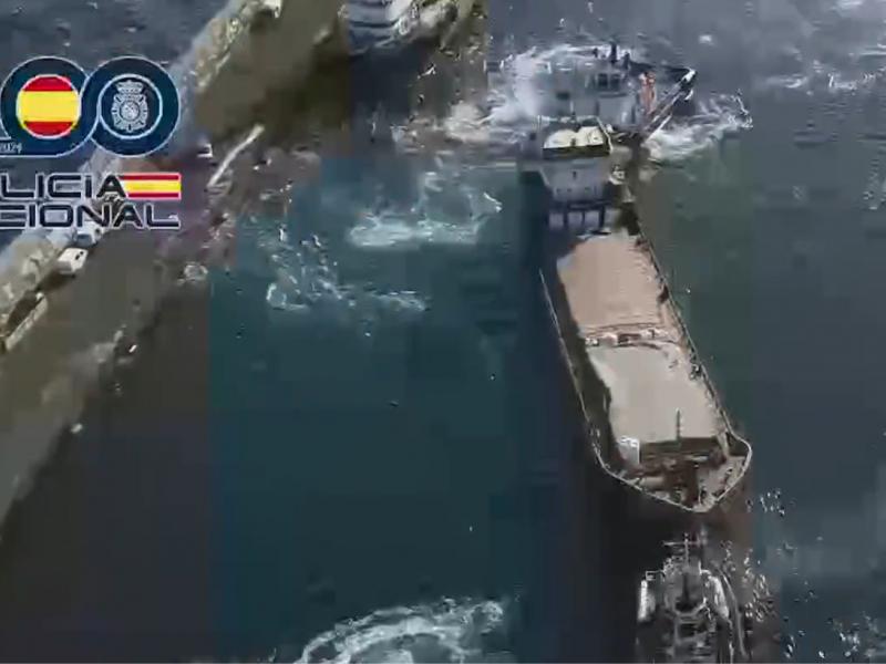 Ισπανία: Κατέσχεσαν 10 τόνους κοκαΐνης σε φορτηγό πλοίο στη θάλασσα