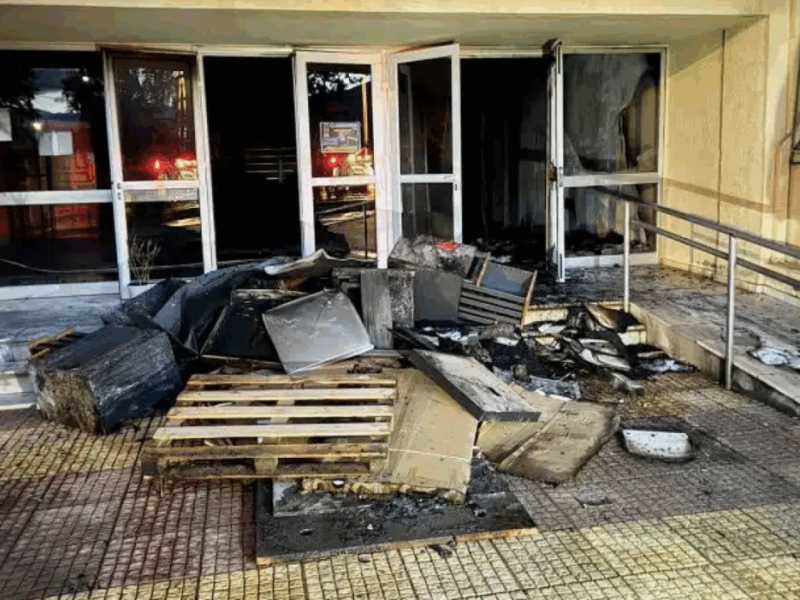 Φωτιά στο σχολείο της Ιτέας