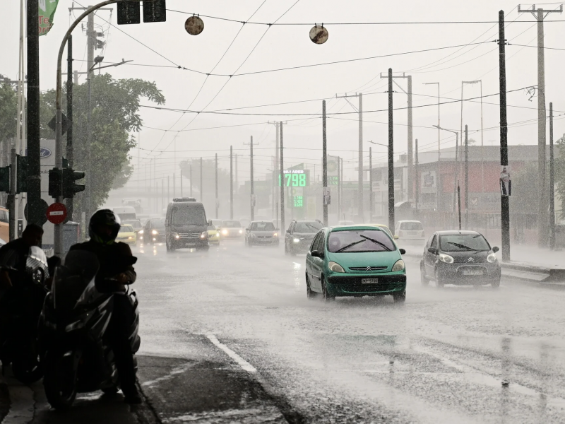 κακοκαιρία στην Αττική
