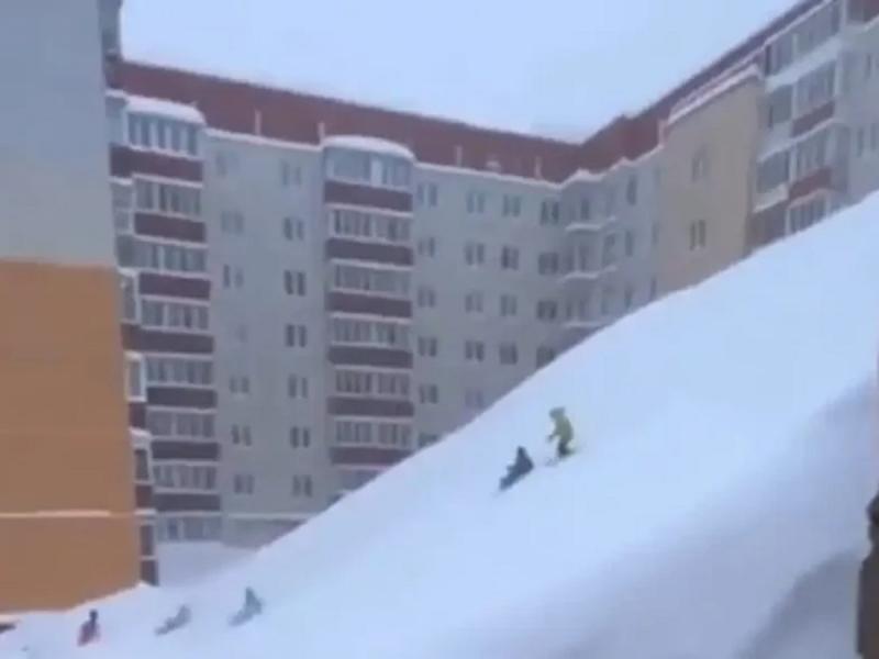 Καμτσάκα - Χιονοθύελλα