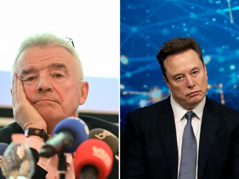 ελον μασκ ceo ryanair άγρια κόντρα