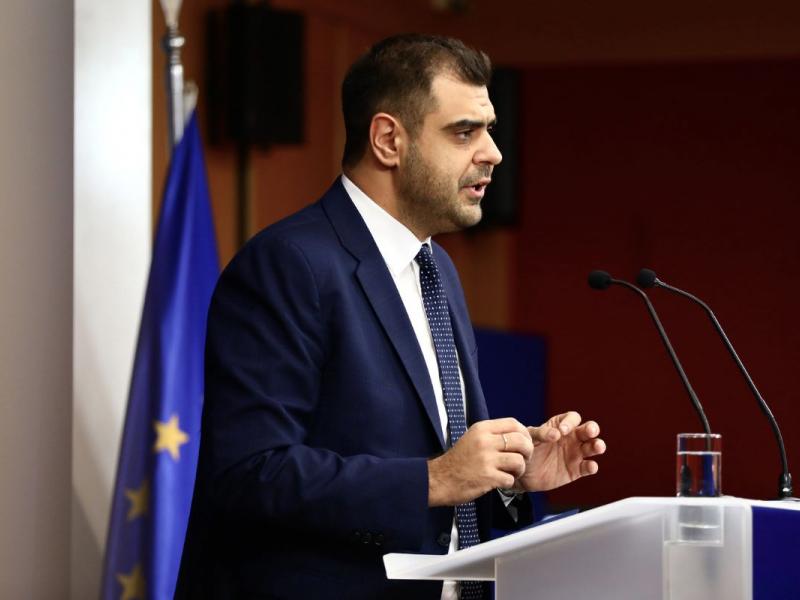 Ο κυβερνητικός εκπρόσωπος Παύλος Μαρινάκης