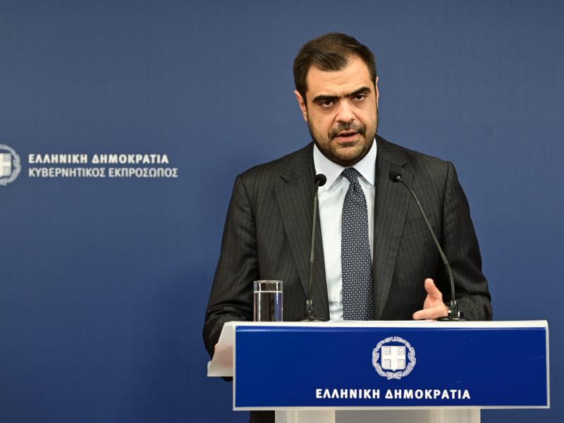 Ο κυβερνητικός εκπρόσωπος Παύλος Μαρινάκης