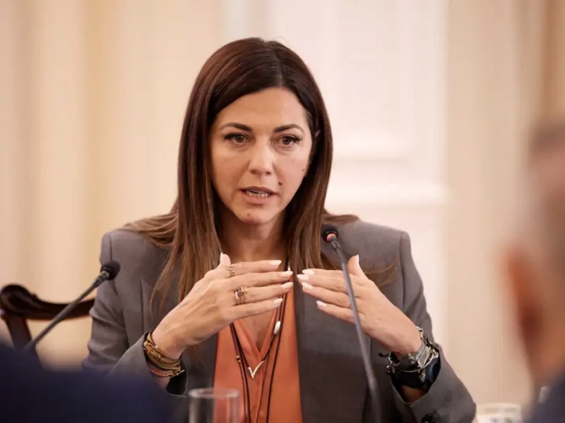 Η Υπουργός Παιδείας, Σοφία Ζαχαράκη