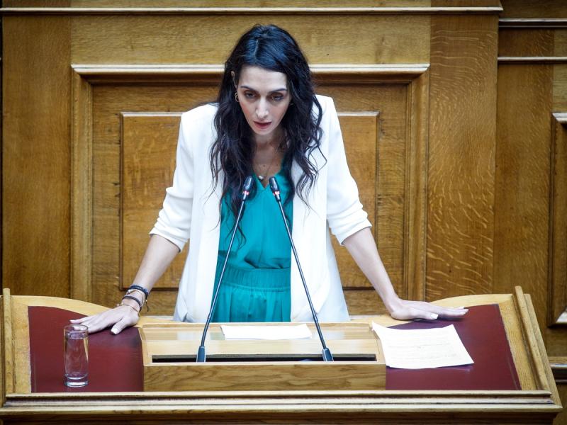 Η βουλευτής του ΠΑΣΟΚ, Κατερίνα Σπυριδάκη