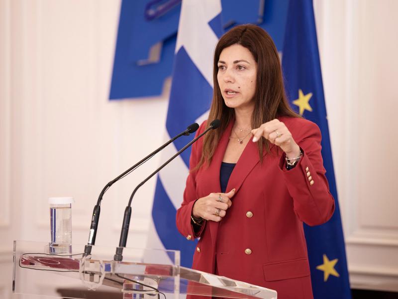 Η Υπουργός Παιδείας, Σοφία Ζαχαράκη