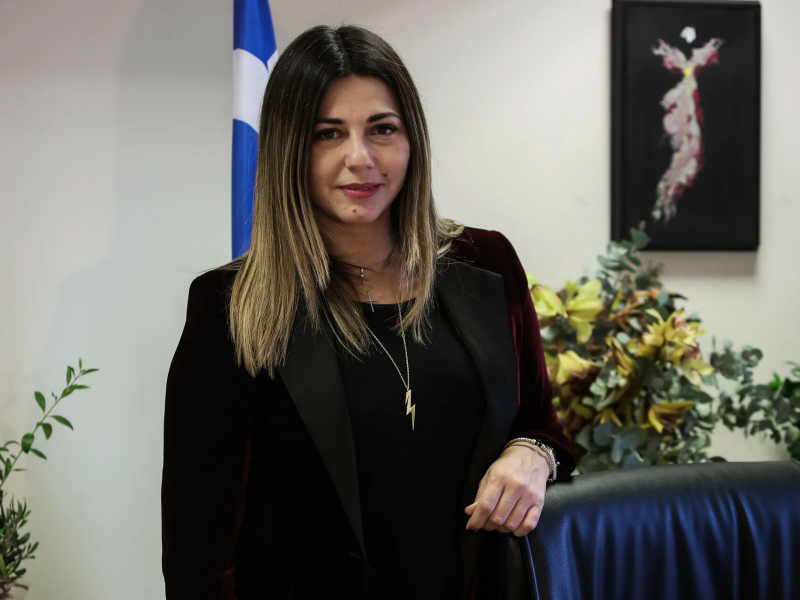 Η Υπουργός Παιδείας, Σοφία Ζαχαράκη