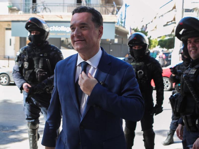 Ο Άδωνις Γεωργιάδης στο Γενικό Κρατικό Νίκαιας