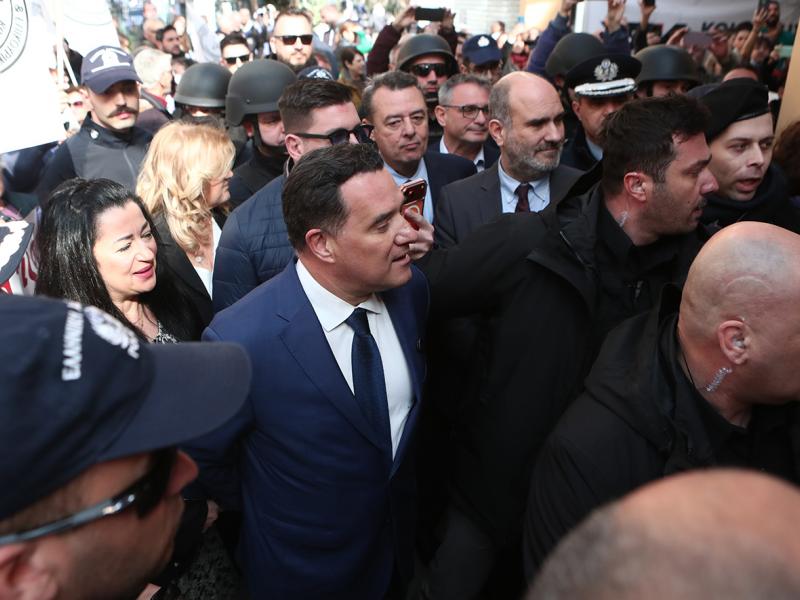 Ο Άδωνις Γεωργιάδης στο Γενικό Κρατικό Νίκαιας