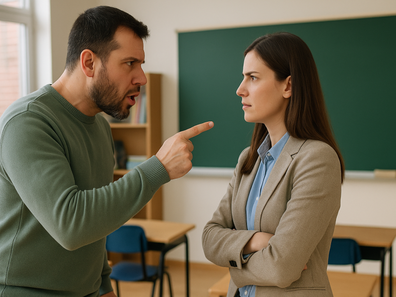 ΑΠΕΙΛΕΣ ΚΑΙ ΠΙΕΣΕΙΣ ΣΕ ΕΚΠΑΙΕΥΤΙΚΟΥΣ