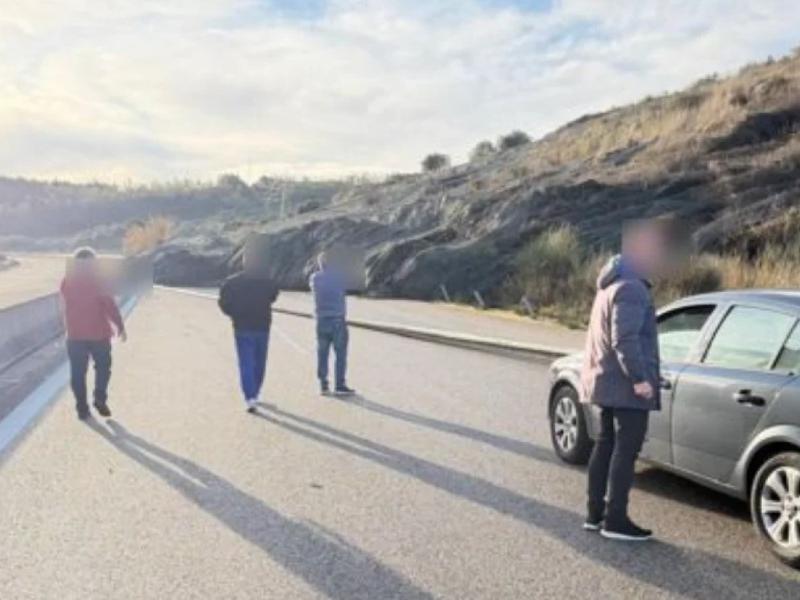 Κατολίσθηση στην Ιονία Οδό