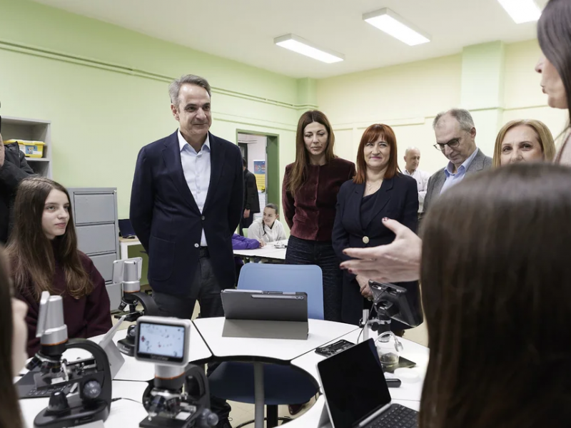 Επίσκεψη Μητσοτάκη στο Κέντρο Καινοτομίας Ηπείρου