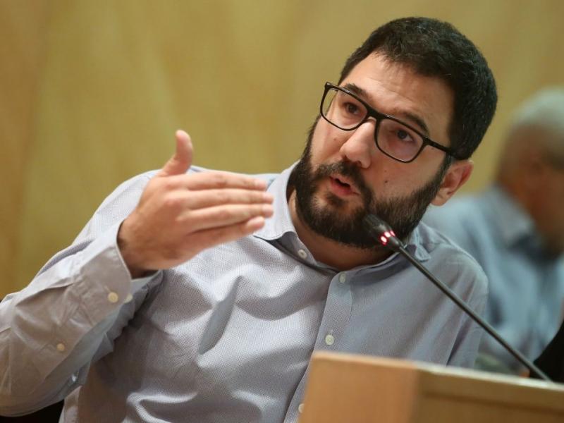 Ο βουλευτής της Νέας Αριστεράς, Νάσος Ηλιόπουλος