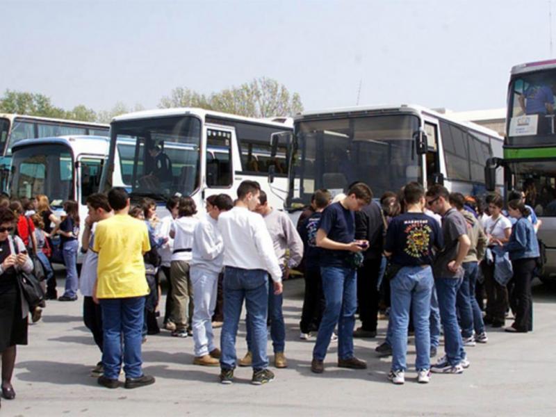 μεταφορά μαθητών