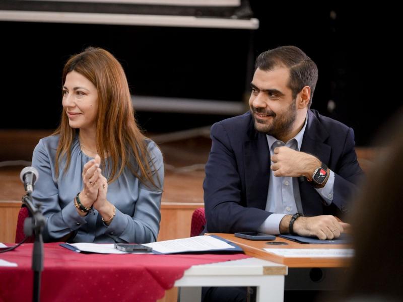 Σοφία Ζαχαράκη, Παύλος Μαρινάκης