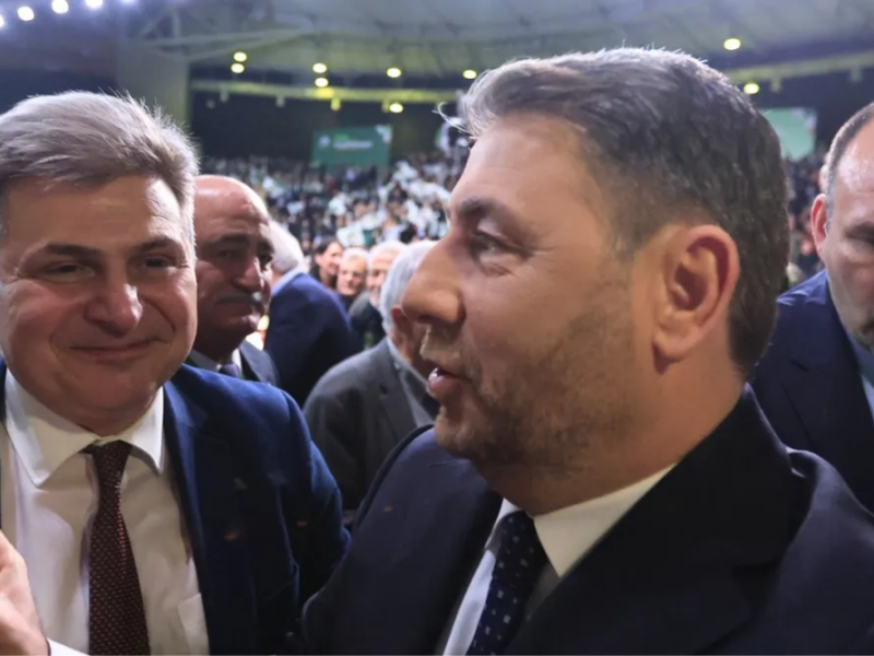 Ο Νικόλας Φαραντούρης στο Συνέδριο του ΠΑΣΟΚ