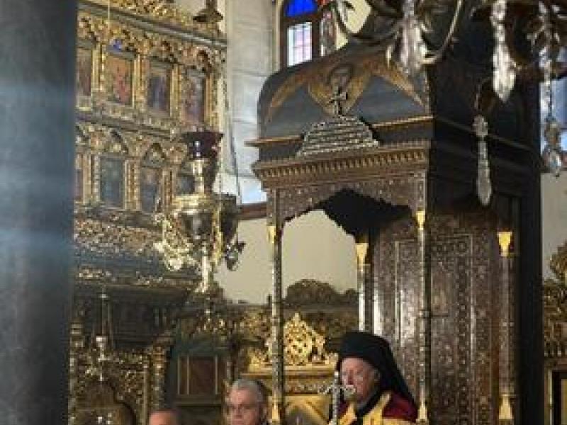 Τον Οικουμενικό Πατριάρχη Βαρθολομαίο συνάντησε ο Υφυπουργός Παιδείας, Θρησκευμάτων και Αθλητισμού, Νίκος Παπαϊωάννου