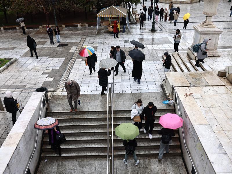 βροχη αττικη