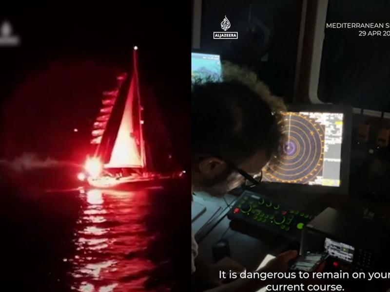 Σκάφη του Global Sumud Flotilla