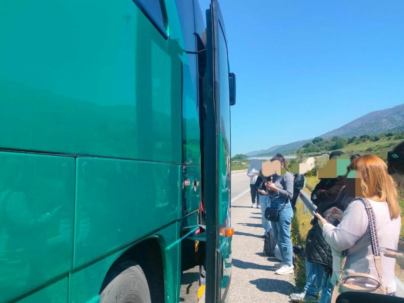 Τροχαίο με το ΚΤΕΛ Κέρκυρας γεμάτο φοιτητές