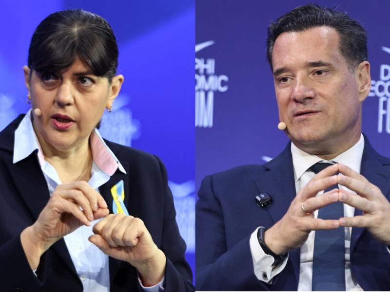 Άδωνις Γεωργιάδης και Λάουρα Κοβέσι