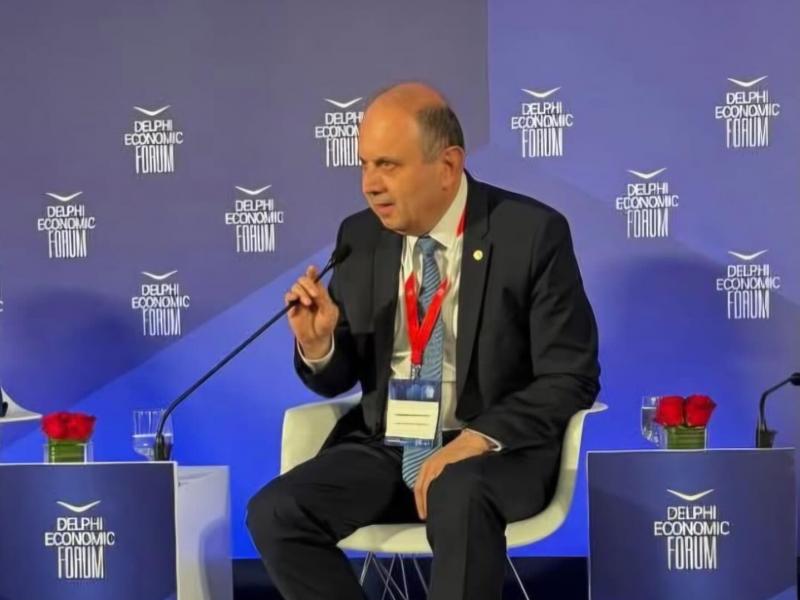 Ο Πρύτανης του ΑΠΘ στο Delphi Economic Forum