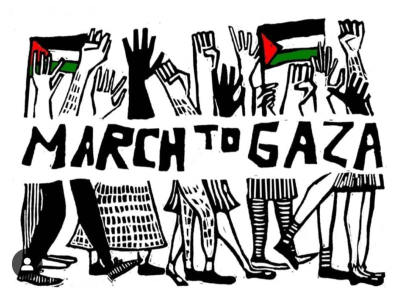 march to gaza