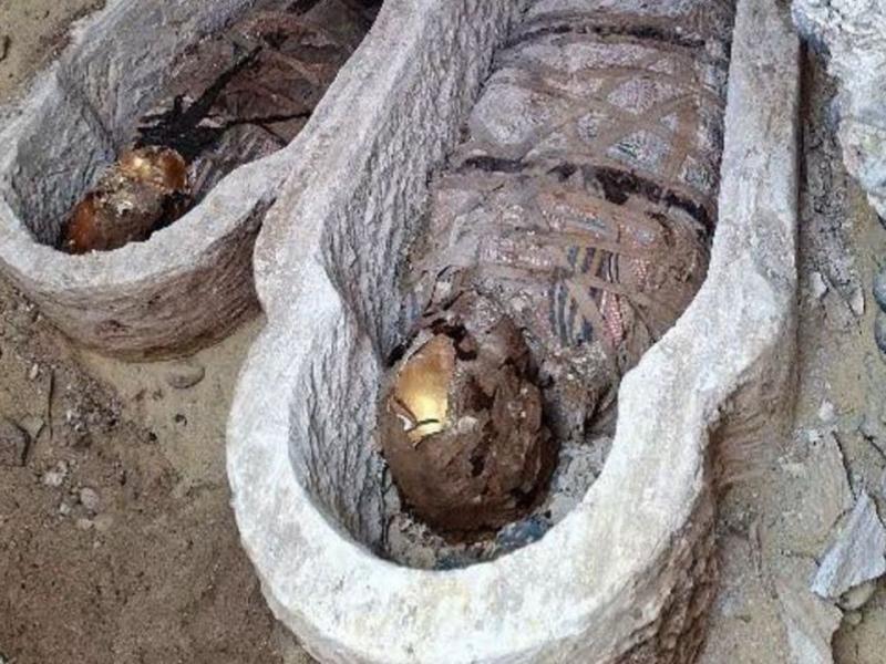 Ανακαλύφθηκαν μούμιες με χρυσές γλώσσες