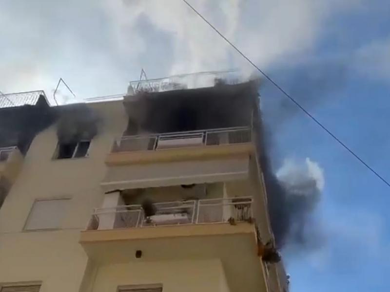 Φωτιά σε διαμέρισμα στην Πάτρα