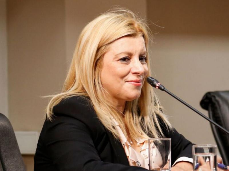 Η εκπρόσωπος Τύπου του ΕΦΚΑ, Φωτεινή Βρύνα