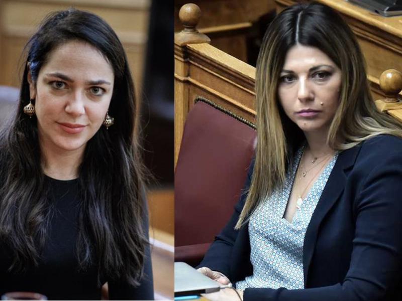 Σοφία Ζαχαράκη και Δόμνα Μιχαηλίδου