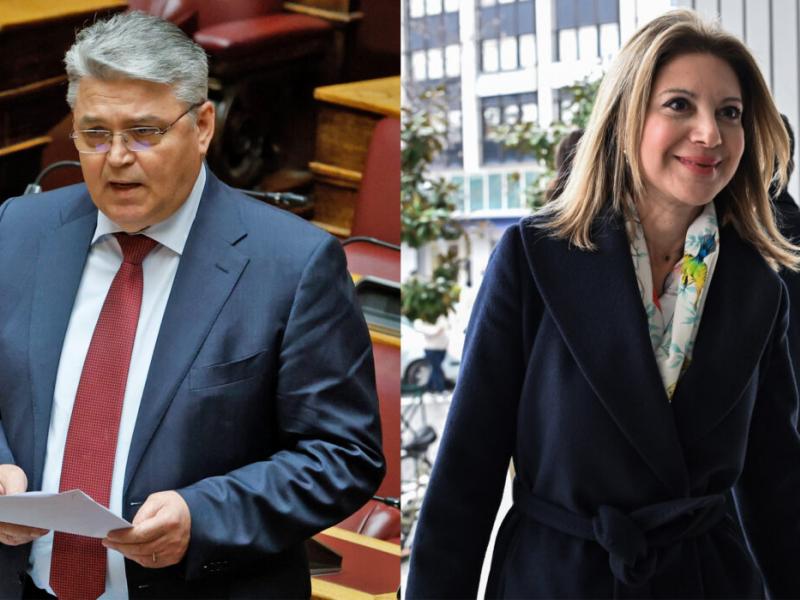Δημήτρης Νατσιός και Μαρία Καρυστιανού
