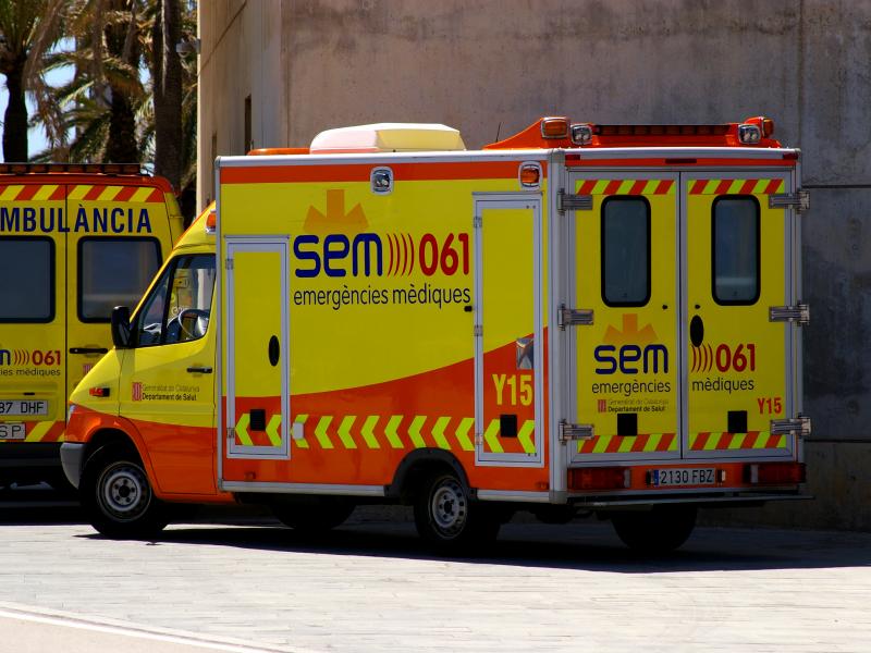 Ασθενοφόρο στην Ισπανία