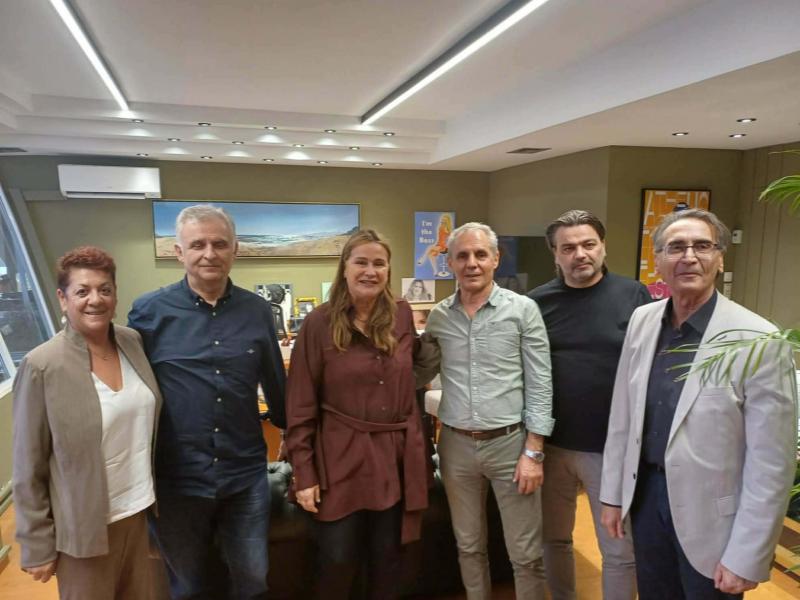 Συναντήση του ΔΣ της ΠΑΝ.Ε.ΔΙ.Σ.Α.Ε.Κ. με πρόεδρο ΙΝΕΔΙΒΙΜ