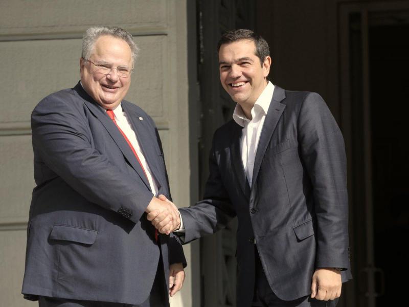 Αλέξης Τσίπρας και Νίκος Κοτζιάς