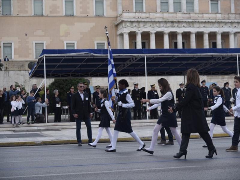 μαθητική παρέλαση αθήνα 2810