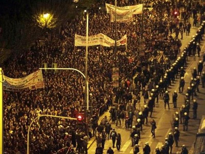 Πορεία για την επέτειο του Πολυτεχνείου