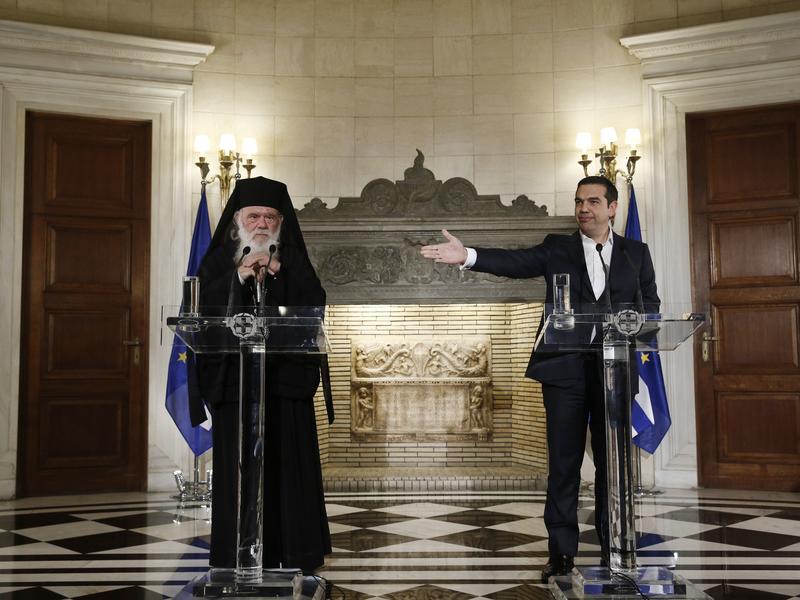 τσίπρας ιερώνυμος κράτος-εκκλησία