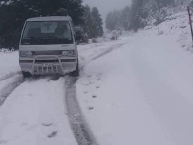 Χιόνια στο Καταφύγιο Κισσάβου