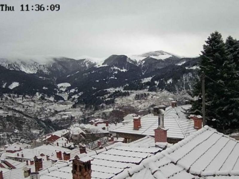 Χιόνι στη Θεσσαλία