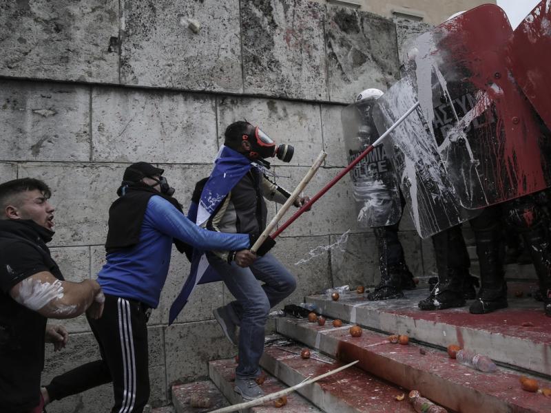 επεισοδια βουλη