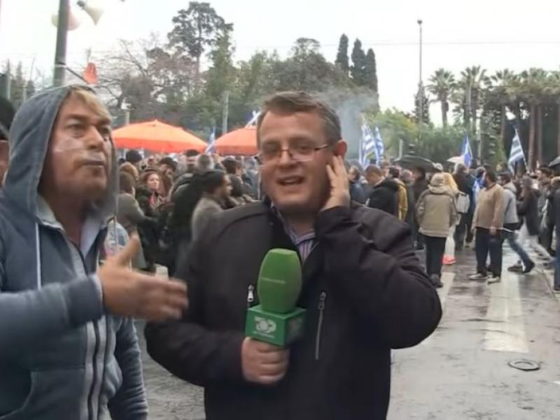 Επίθεση σε Αλβανό δημοσιογράφο