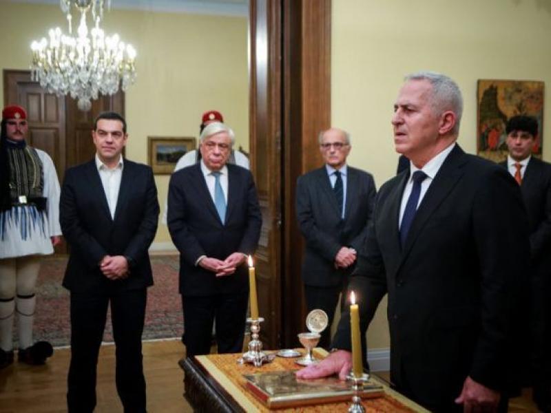 Ο νέος υπουργός Άμυνας, Ευάγγελος Αποστολάκης