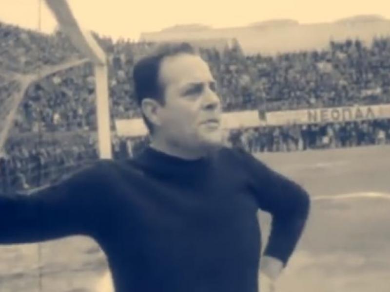 Ο τερματοφύλακας Λάμπρος Κωνσταντάρας